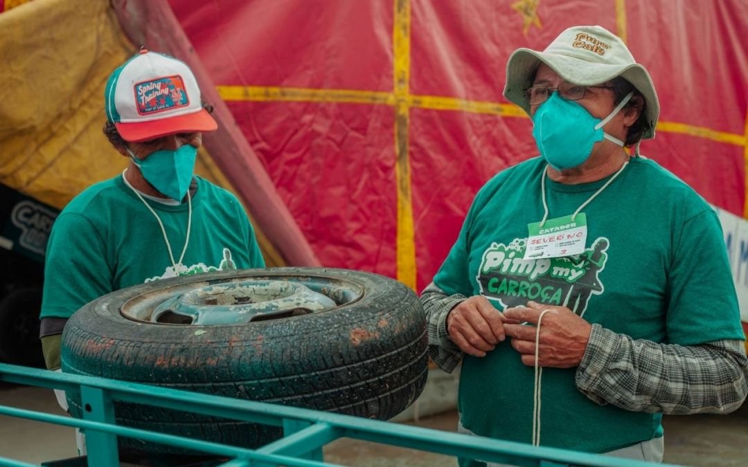 Catadores recebem apoio na 23ª edição do Pimp my Carroça em Circuito